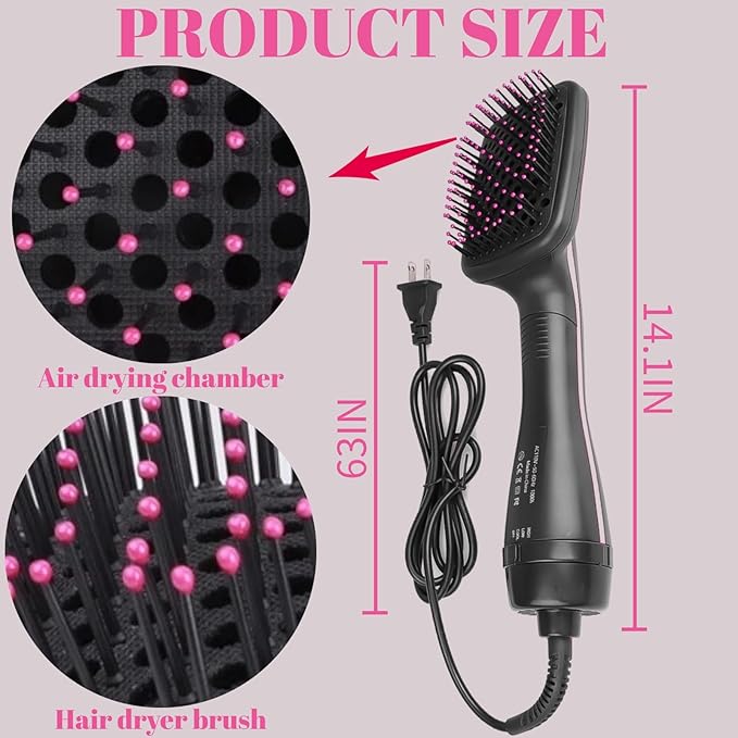 3 in 1 One Step Hair Dryer and Styler Hair,Dryer Brush Blow Dryer Brush in One