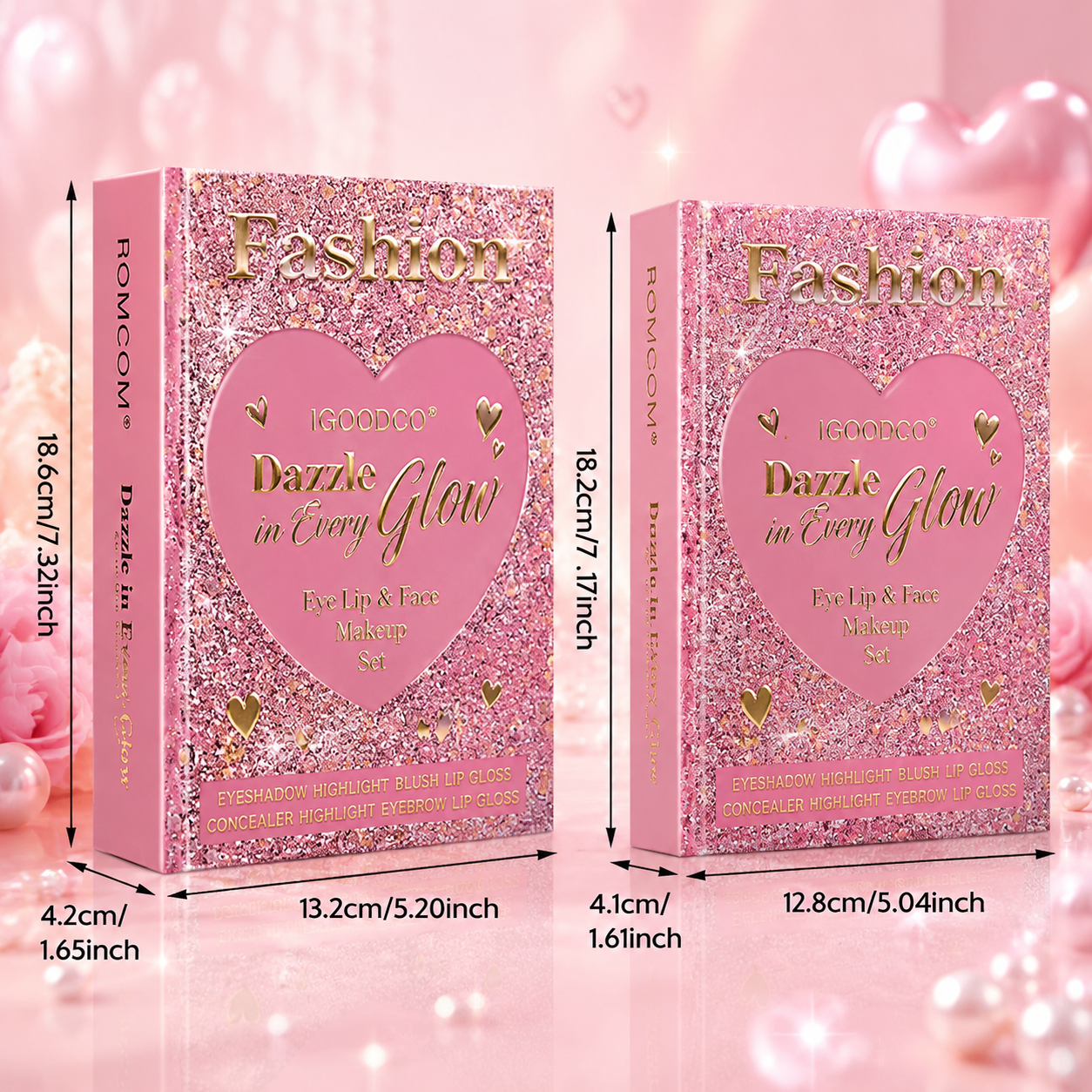 All-in-One Premium Glitter Makeup Gift Set
