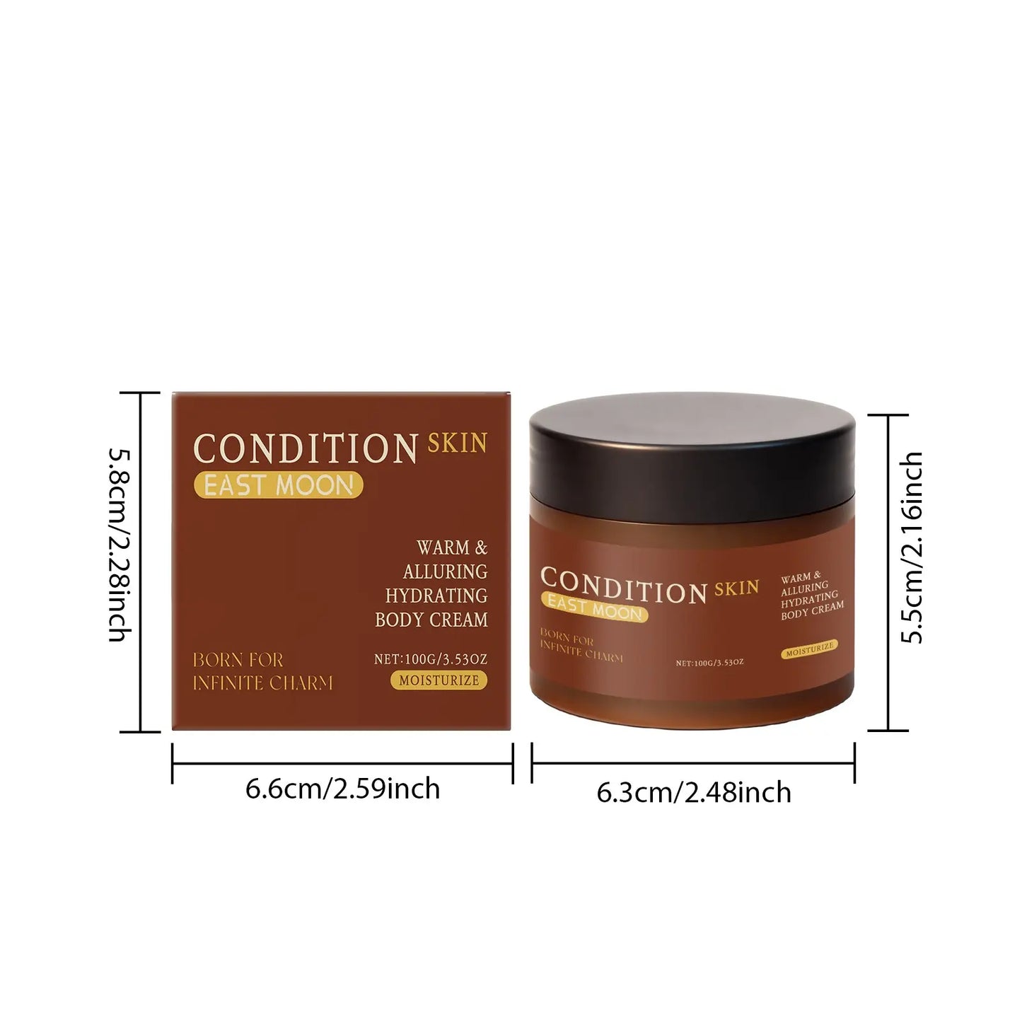 East Moon Men's Moisturizing Hydrating Body Lotion
