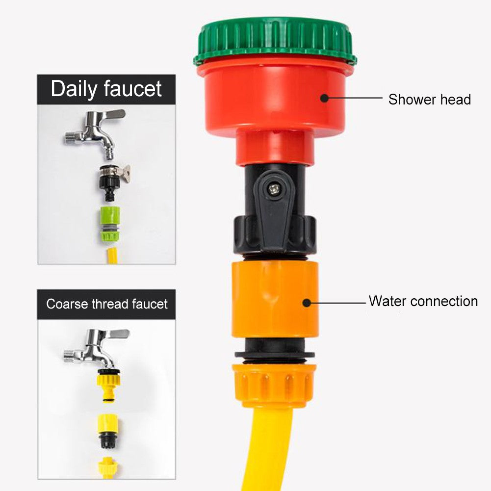 Innovative Gardening Tool - 2PCS Plastic Sprinkler Head With 1000 Mesh System
