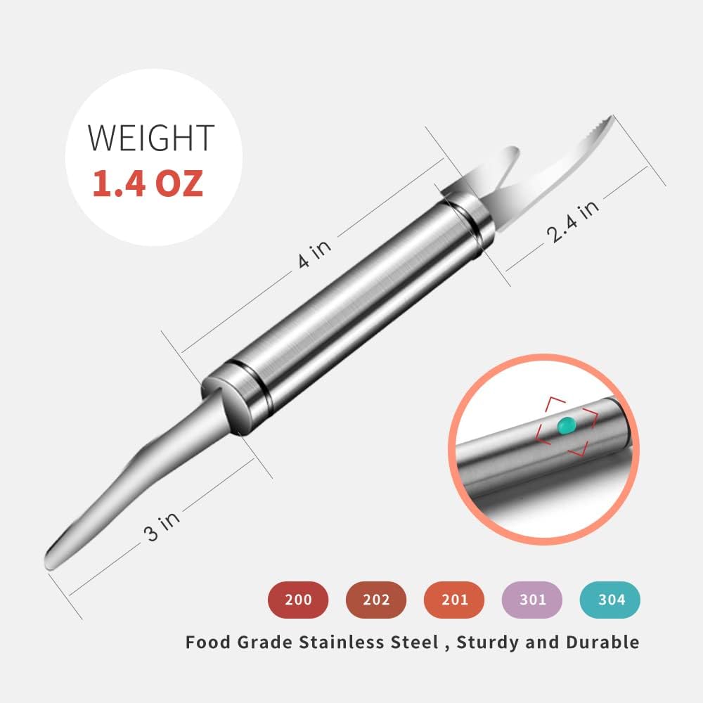 2Pcs 5 In 1 Multifunctional Shrimp Line Fish Maw Tool
