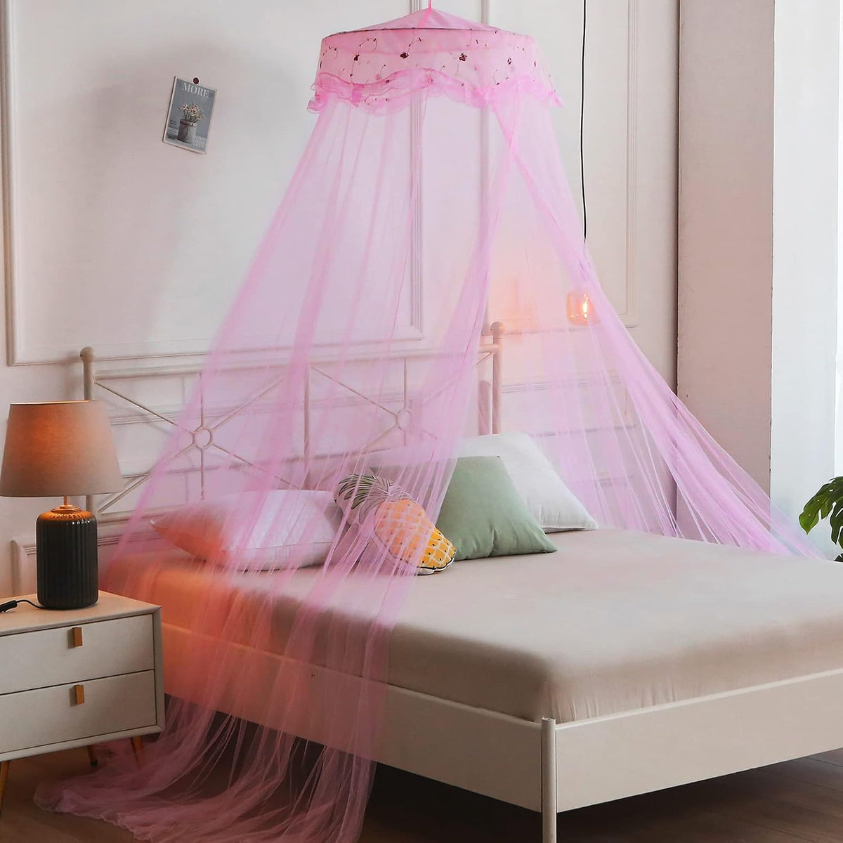Dome Mosquito Netting Bed Tent Girls Canopy Bed Decor