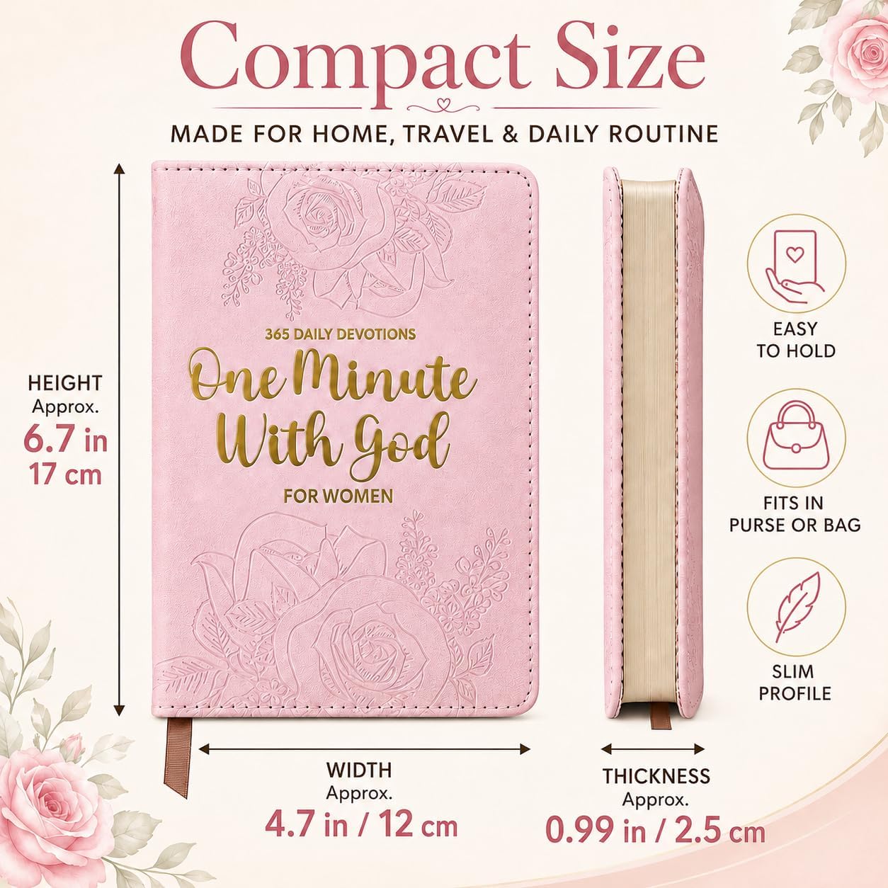 365 Daily Devotionals for Women with Bible Verses, Short Reflections & God’s Promises