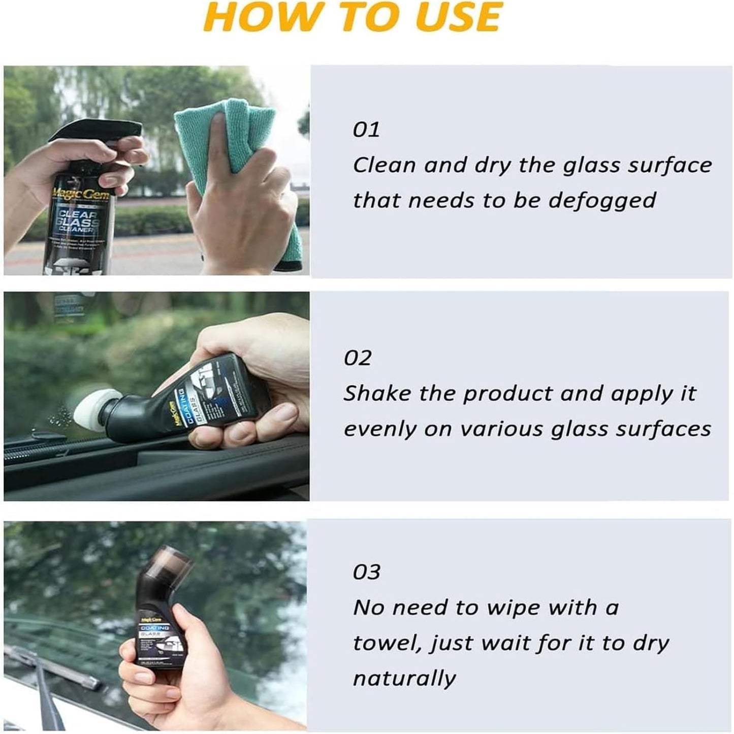 Auto Windshield Waterproof Defogging Agent