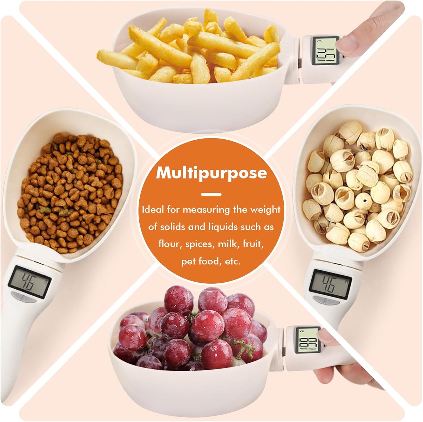 800g / 0.1g High Precision Electric Measuring Spoon with Led Display
