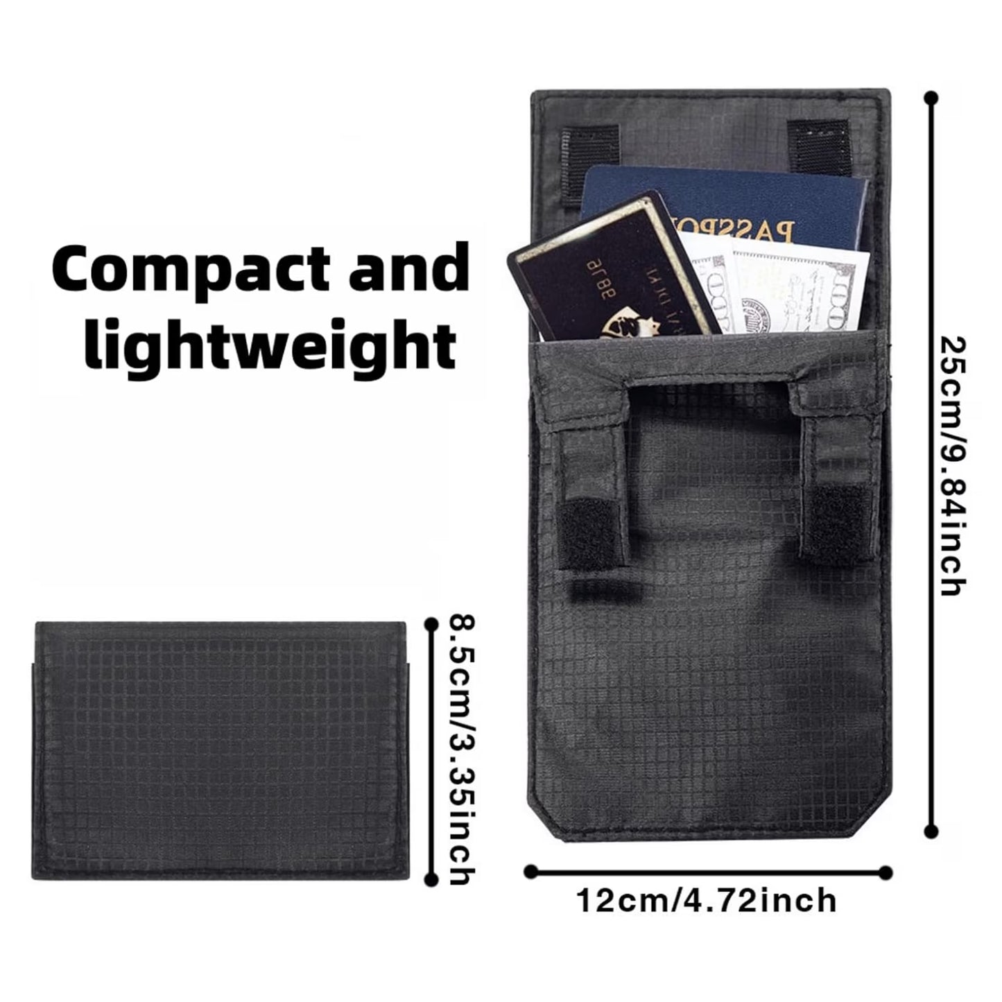 Hidden Pocket Waist Bag, Ultra-Thin Anti-Theft Belt Bag for Travel