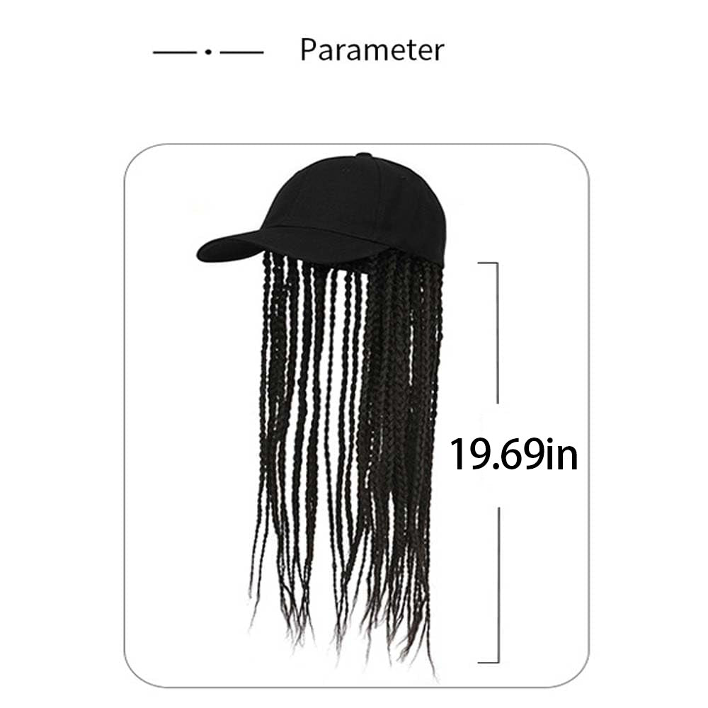 Woven Baseball Hat Wig Box Woven Hair Band Hat