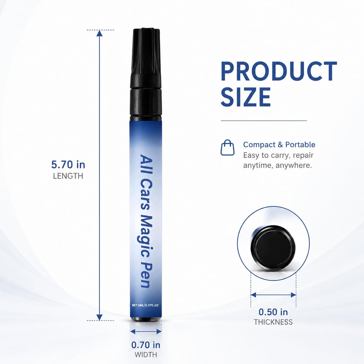 All Cars Magic Pen for Car Scratches Remover, Quick Paint Scratch Repair