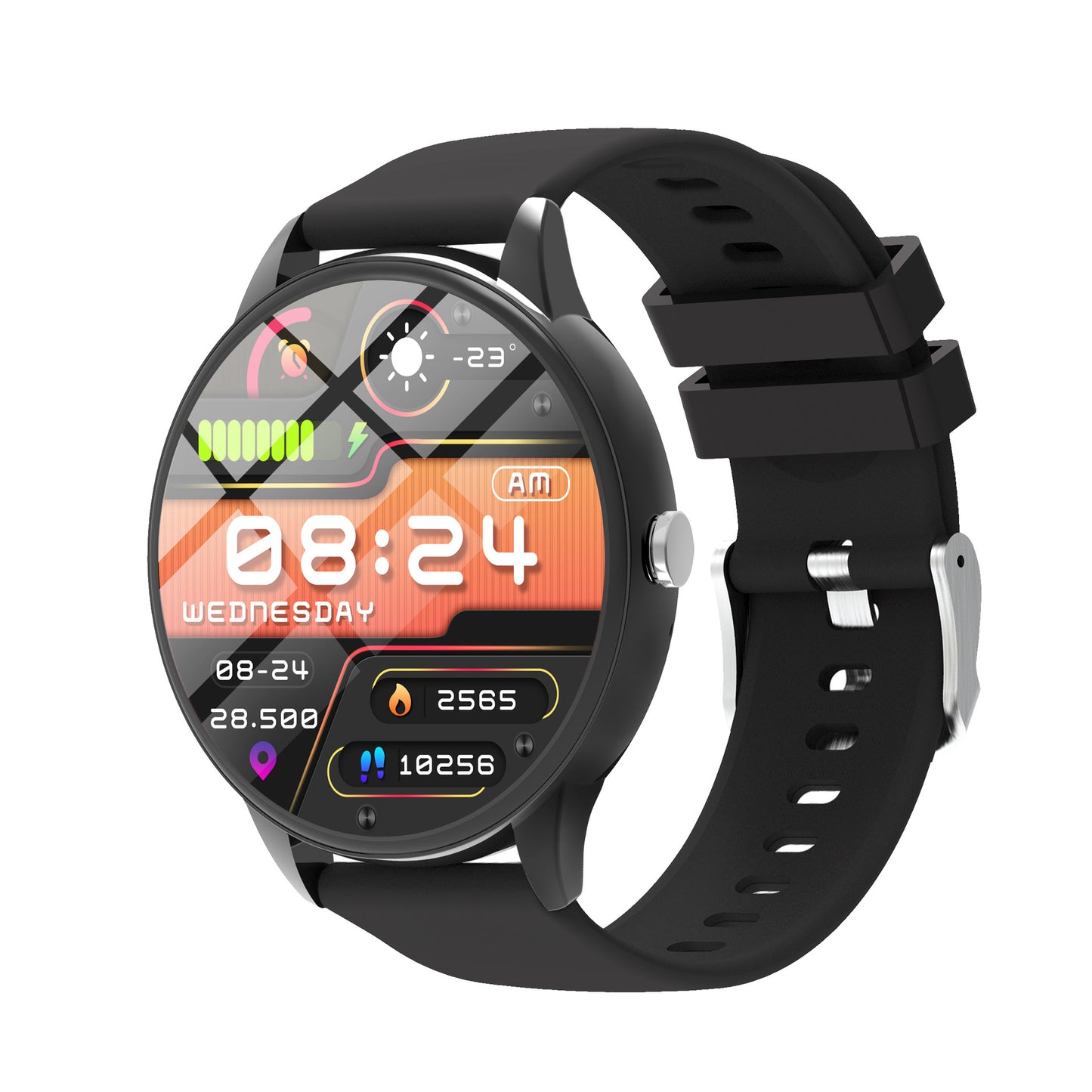 1.27" HD Fitness Tracker Smart Watch for Women 130+ Sports Modes, Heart Rate/Sleep Monitor, IP68 Waterproof, Compatible with iOS & Android