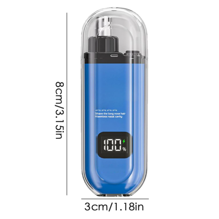 Professional Painless Portable Electric Ear and Nose Hair Trimmer Clipper
