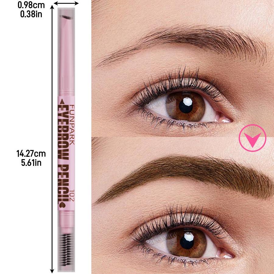 Dual-Ended Long-Lasting Eyebrow Pen with Eyebrow Powder & Brush