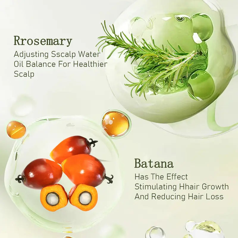 Gypsophila Batana Oil with Rosemary for Hair Growth
