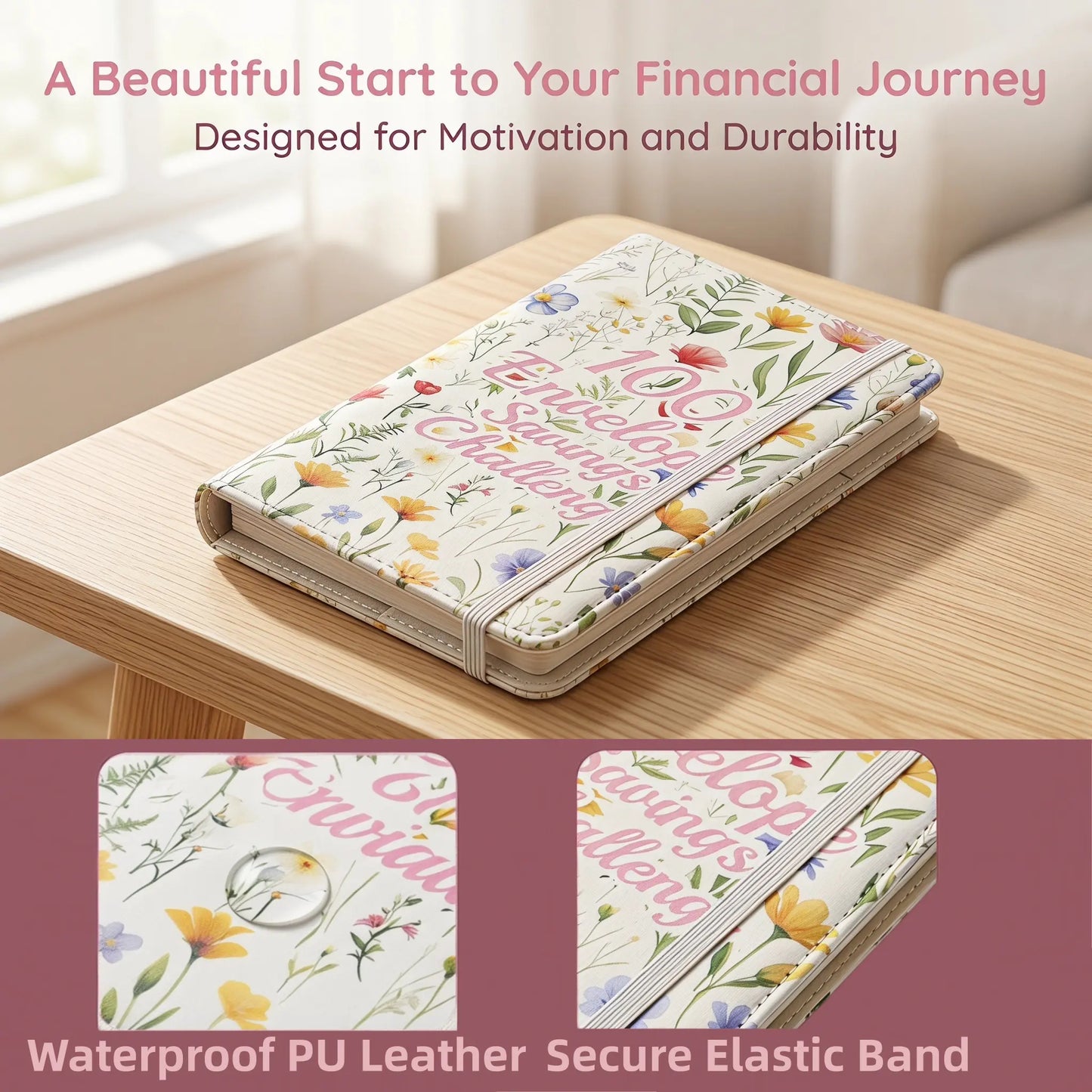 100-Day Savings Challenge Envelope Book