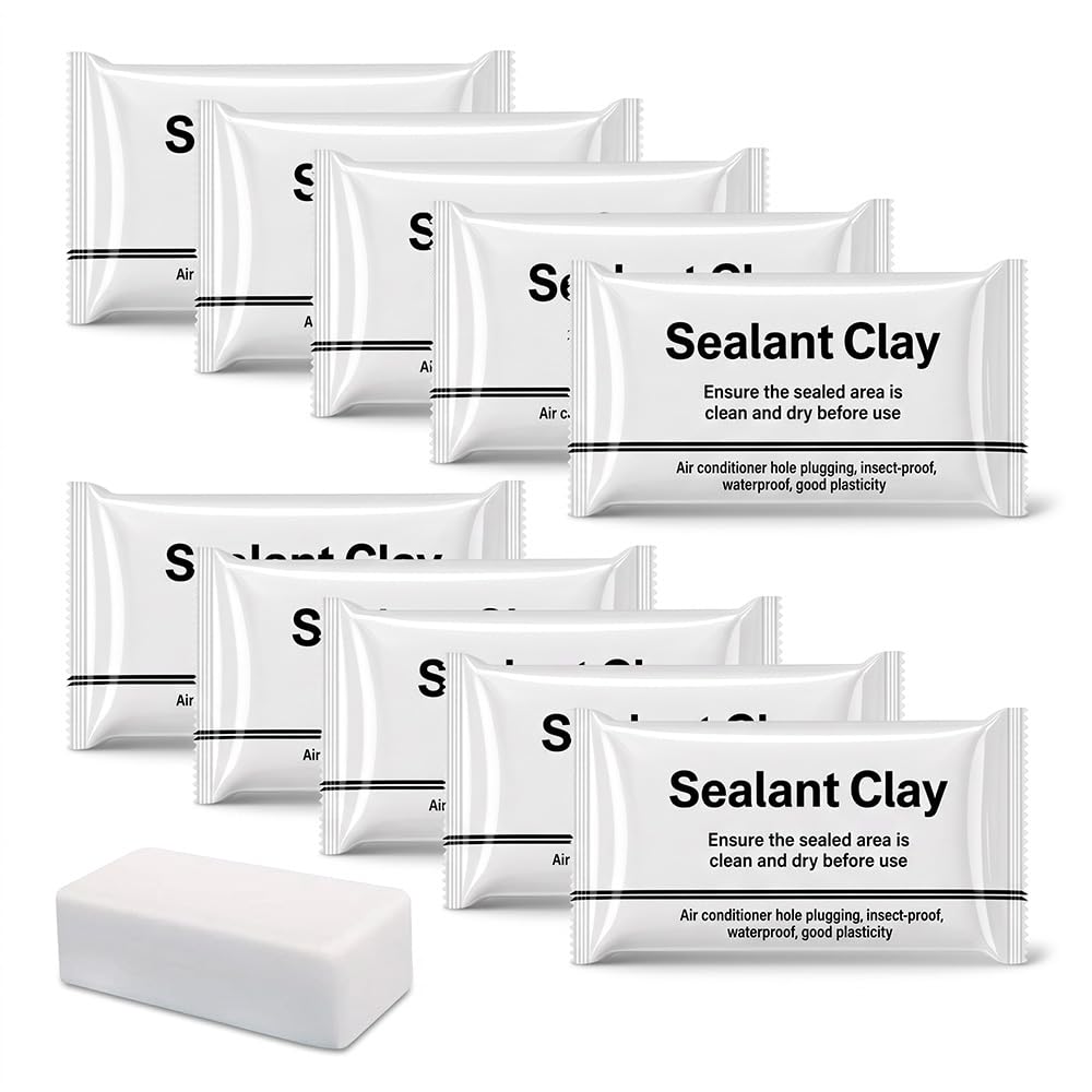 10pcs Solid Glue Waterproof Sealant, Quick Mending Mud