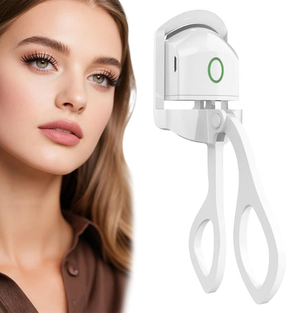 2PCS Heated Eyelash Curler -2-Level Temperature Adjustment, 8-Second Quick Heating