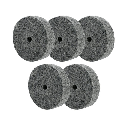 5Pcs Nylon Fiber Polishing Wheel