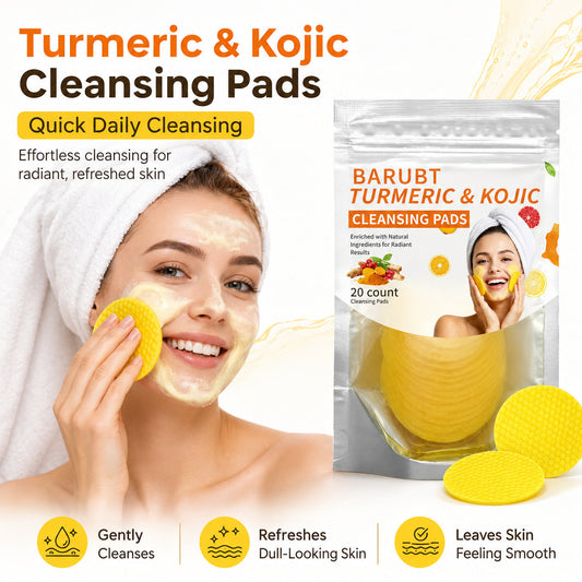 Turmeric & Kojic Cleansing Pads - 20 Padsfor Deep Pore Clean