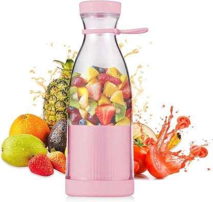 Portable Electric Juicer Bottle ,Wireless Rechargeable Trave lBlender Milkshakes Juicer