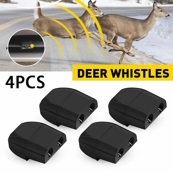 4PCS Deer Whistles Animal Warning Whistle Safety Trucks Cars RVs Motorcycles USA