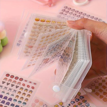 3500pcs Mini Cute Sticker Set with Storage Book
