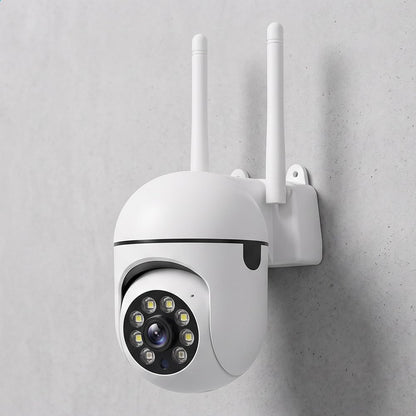 8MP Dual Lens Dual Screen WiFi IP Security Camera,Auto Tracking 8X Digital Zoom Wireless Cam with Night Vision