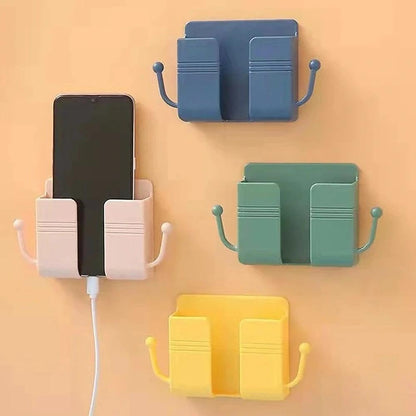 Adhesive Wall Mount Phone Holder, Multipurpose Socket