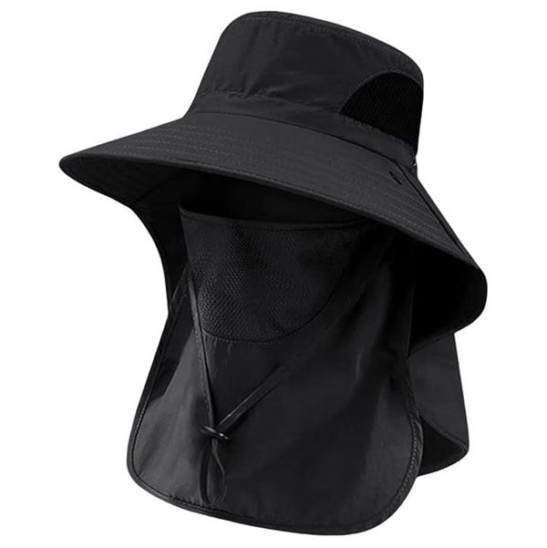 Sun Hats with Neck Flap for Men Women UV Protection Fishing UPF 50+Breathable Wide Brim Bucket