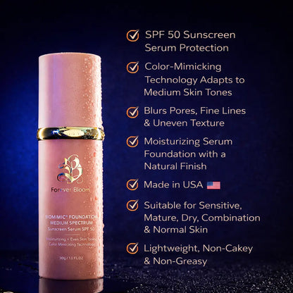 Medium Spectrum Flawless Even Skin Tone Sunscreen Foundation