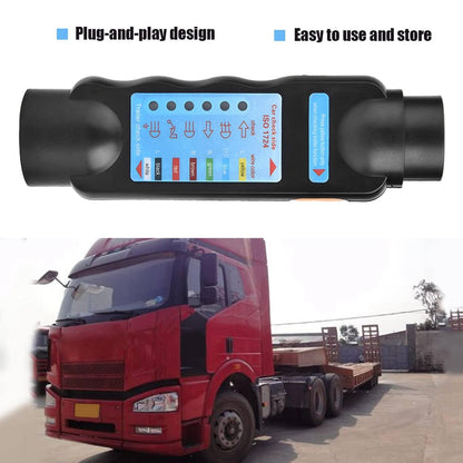 12V Trailer 7 Pin Trailer Light Tester Towing Light Wire Circuit Blue Wiring Tester Plug C