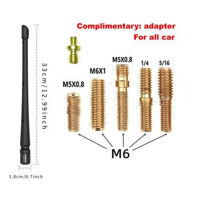 Auto Universal Antenna Replacement, Signal-Receiving Accessory Compatible with Ford, Toyota, Honda...