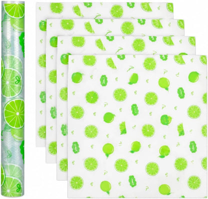 4Pcs EVA Fridge Liners Refrigerator Shelf Mats-Moisture-resistant,Non-slip, Washable, and Reusable