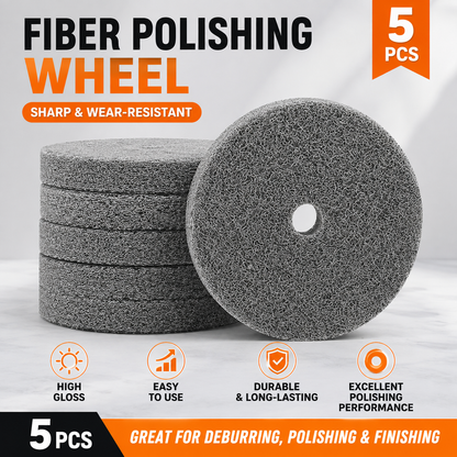 5Pcs Nylon Fiber Polishing Wheel