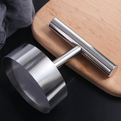 Manual Stainless Steel Burger Patty and Dough Press