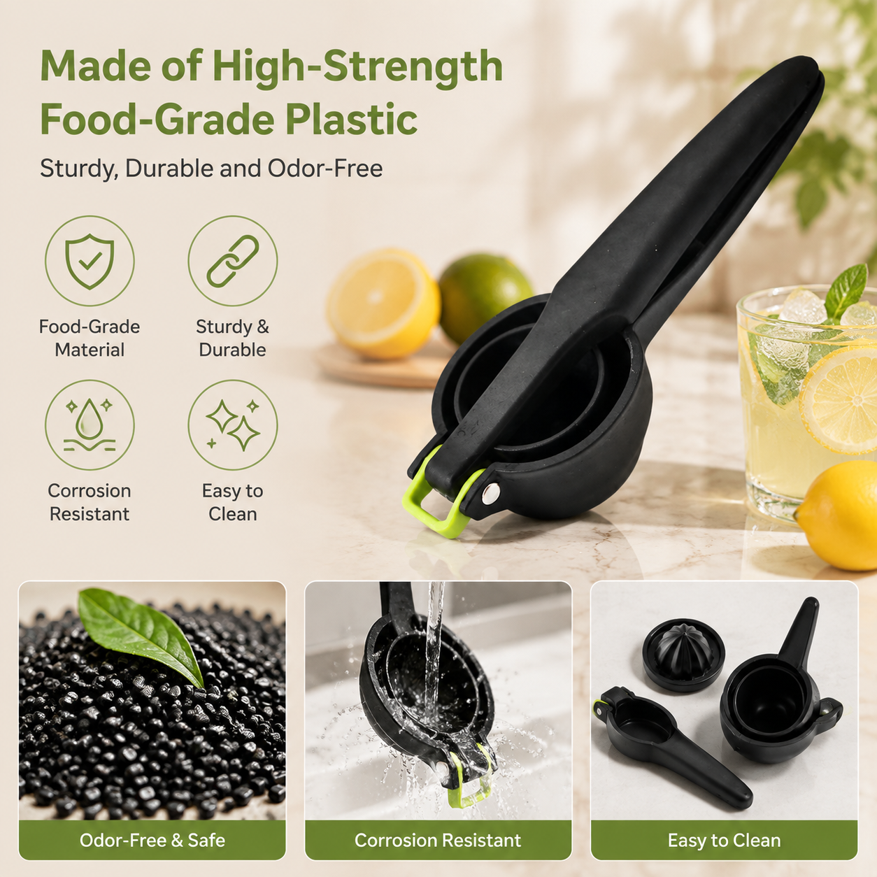 Premium Quality Lemon Squeezer, Citrus Juicer,Manual Press