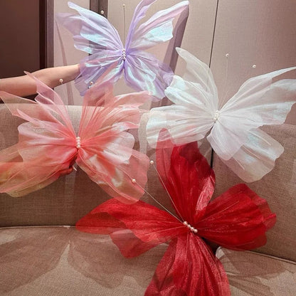 2PCS Large Gradient Butterfly Decorations