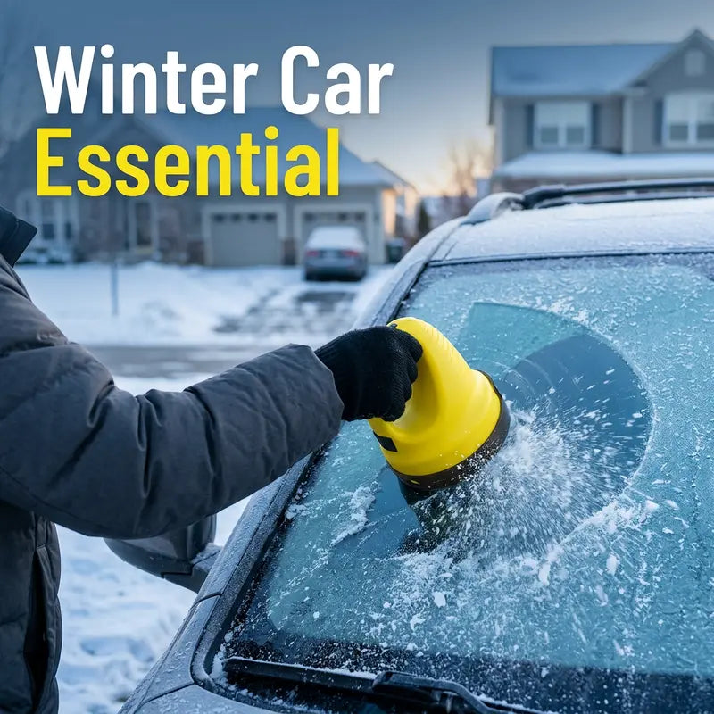 Electric Ice Scrapers for Car Wind Shield,Handheld Snow Scraper for Car,USB Rechargeable