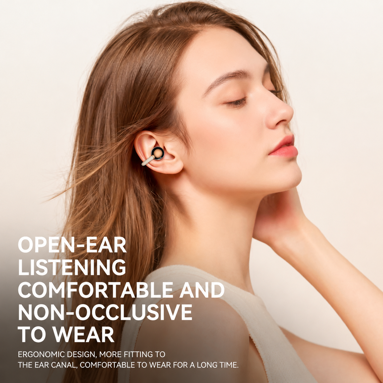 2-in-1 Bone Conduction High-quality Sound, Long Battery Life Wireless Bluetooth Earphones