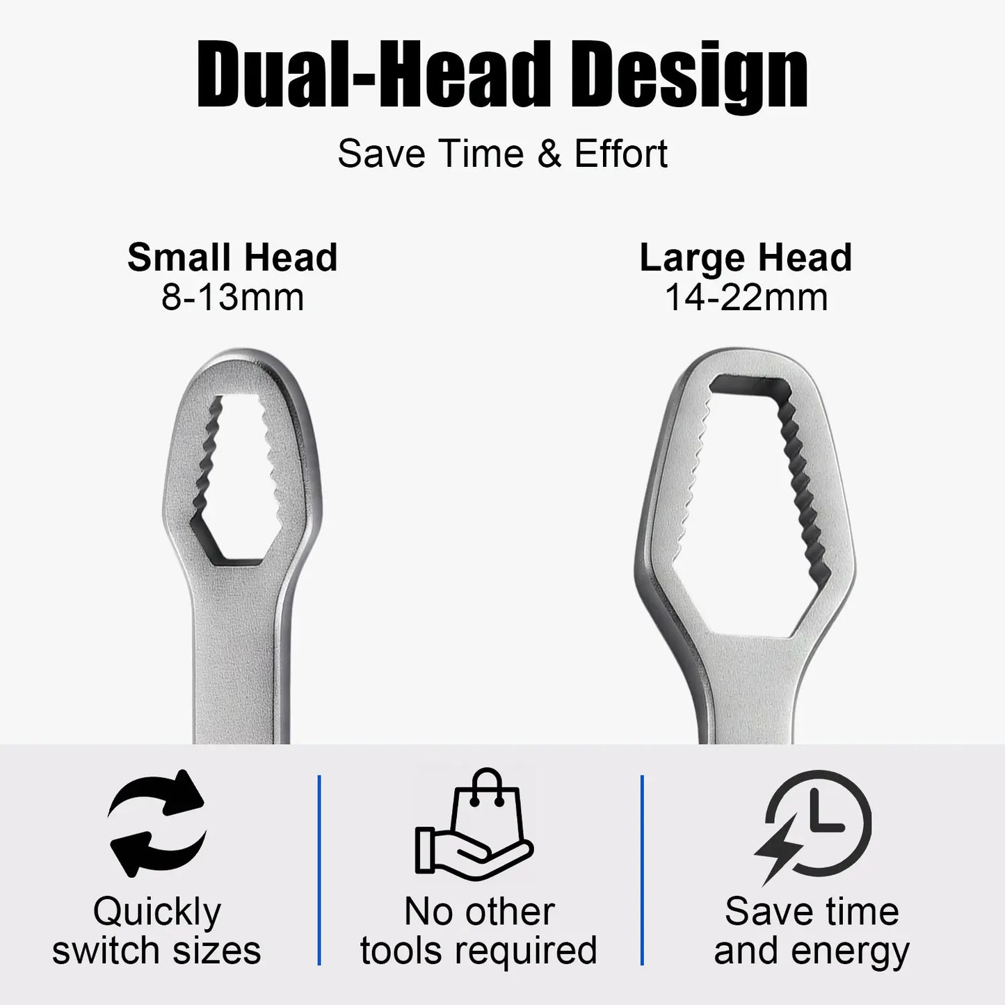 Double-ended Self-tightening Professional Car Assembly & Disassembly Tools