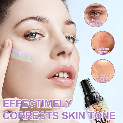 3-in-1 Color Correcting Facial Serum Moisturizing Primer SPF 50 PA+++