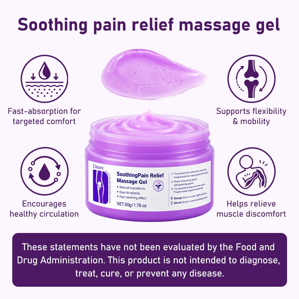 Soothing Pain-Relieving Joint Massage Gel – Gentle and Moisturizing