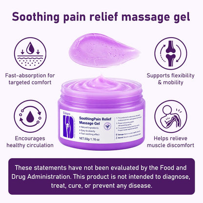 Soothing Pain-Relieving Joint Massage Gel – Gentle and Moisturizing