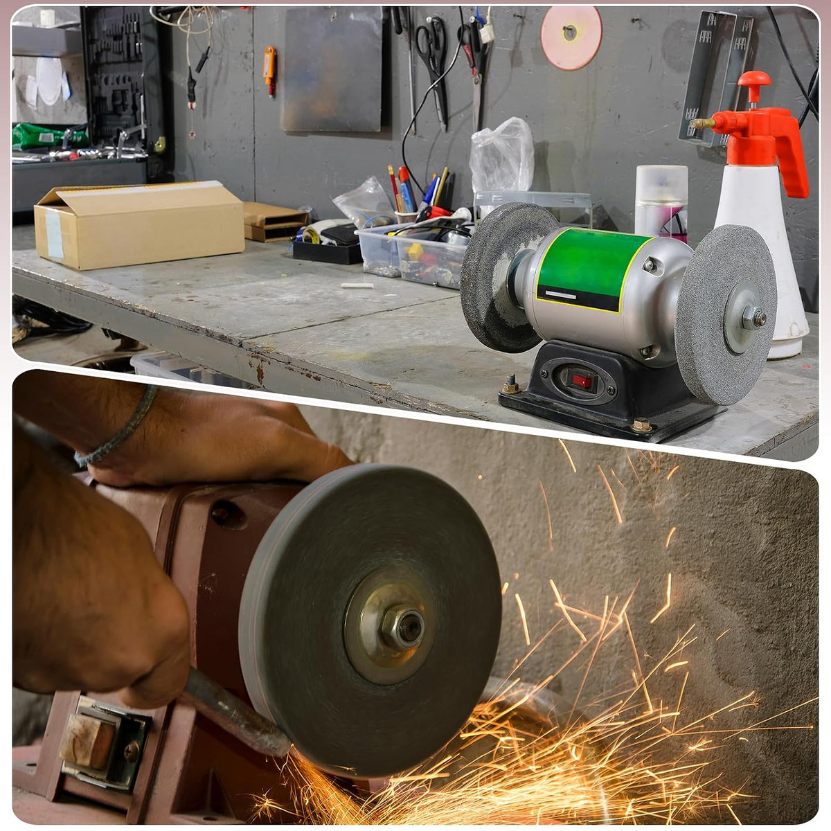 5Pcs Nylon Fiber Polishing Wheel