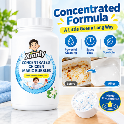 High-efficiency Biological Enzyme Bubble Powder, Powerful Decontamination, Strong Bleaching, Yellowing