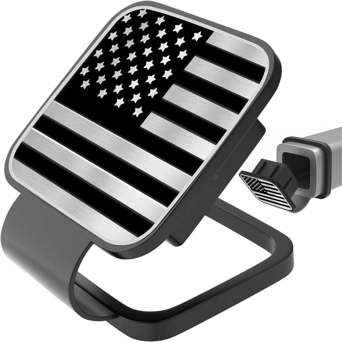 USA American Flag Hitch Cover