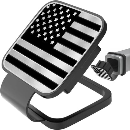 USA American Flag Hitch Cover