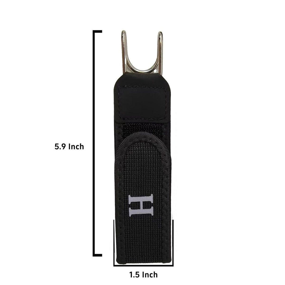 Tactical Elastic Belt With Metal Hook And Buckle-free, Invisible Closure.