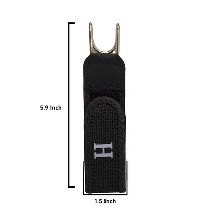 Tactical Elastic Belt With Metal Hook And Buckle-free, Invisible Closure.
