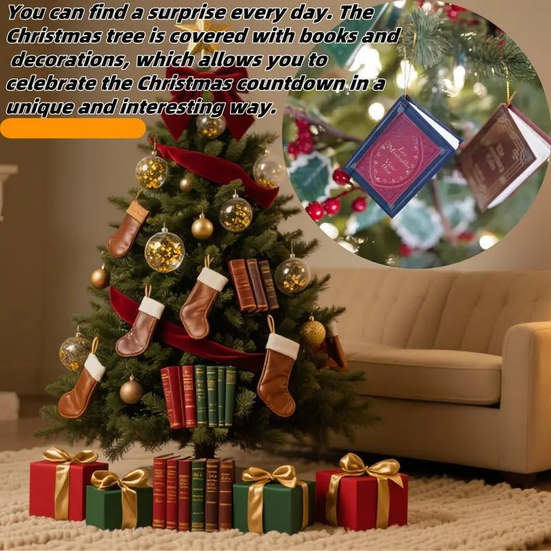 2026 Mini Book Ornament Advent Calendars