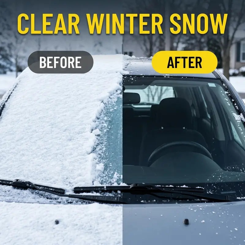 Electric Ice Scrapers for Car Wind Shield,Handheld Snow Scraper for Car,USB Rechargeable