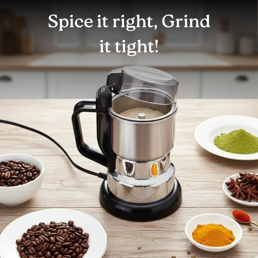 Electric Grain Grinder Multifunctional Stainless Steel Flour Mill Grinder